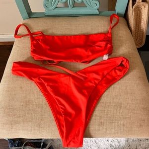 We wore what bathing suite size small worn once